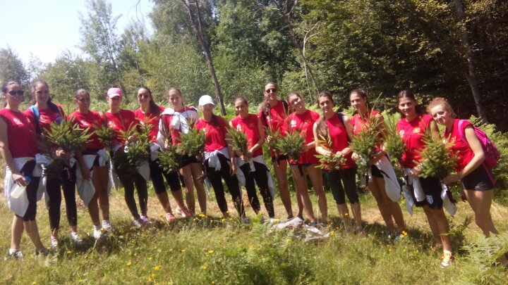 zenska juniorska odbojkaska reprezentacija crne gore botanicka basta dulovina 2